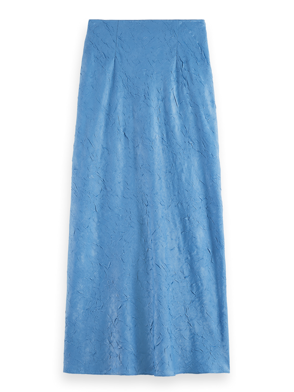 Crushed Satin Skirt