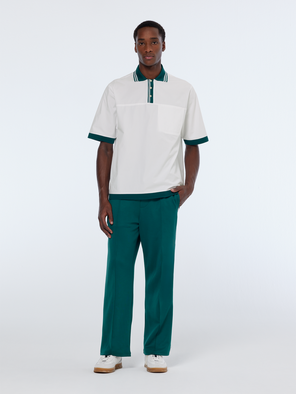Relaxed Straight Fit Trackpants
