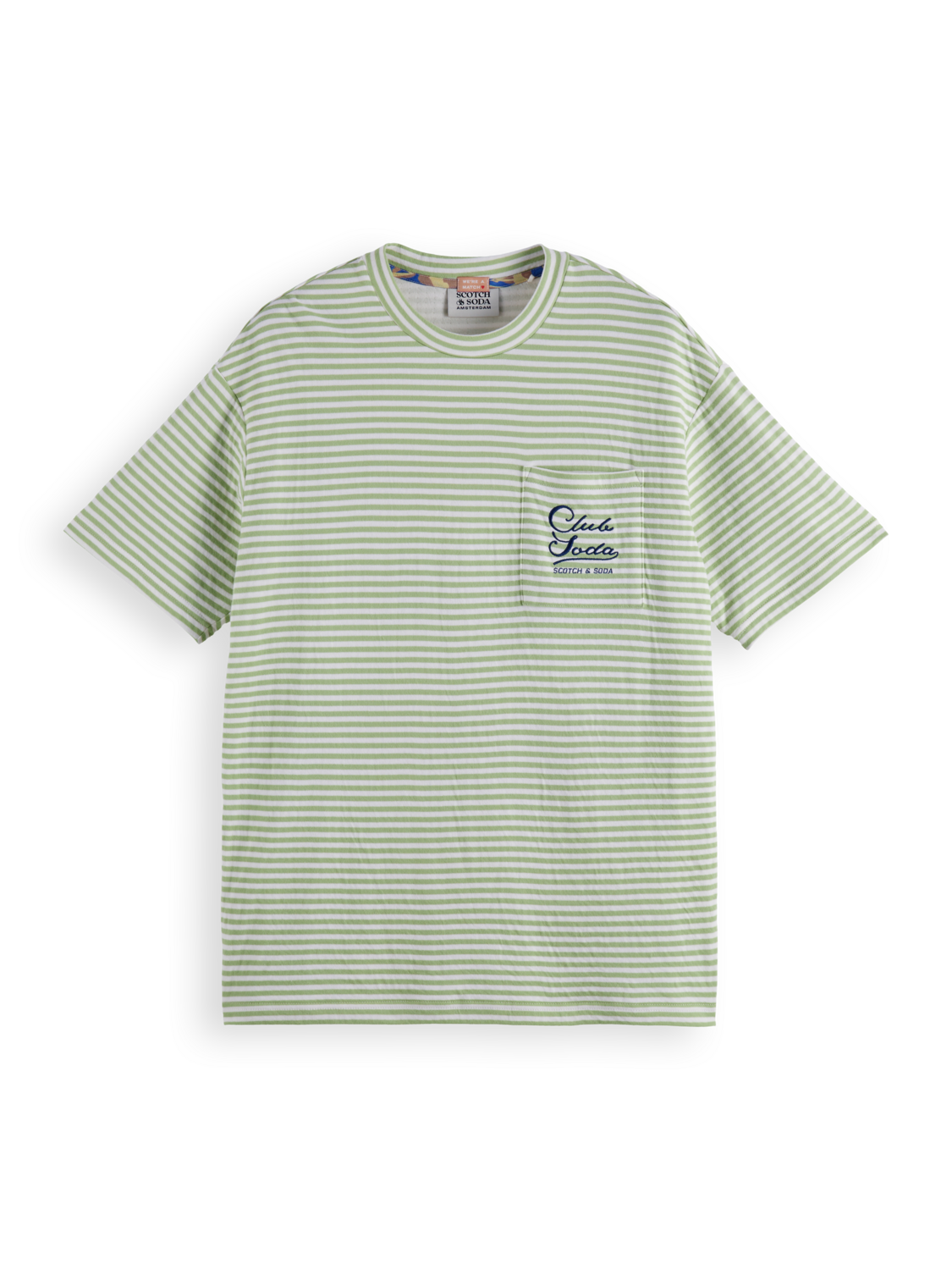 Relaxed-Fit Double Face Jersey Pocket T-Shirt