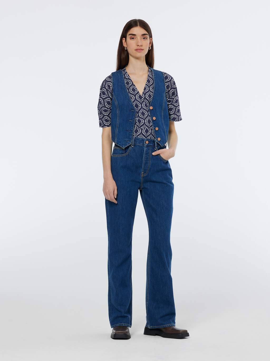 The Glow Bootcut Jeans | City Fresh