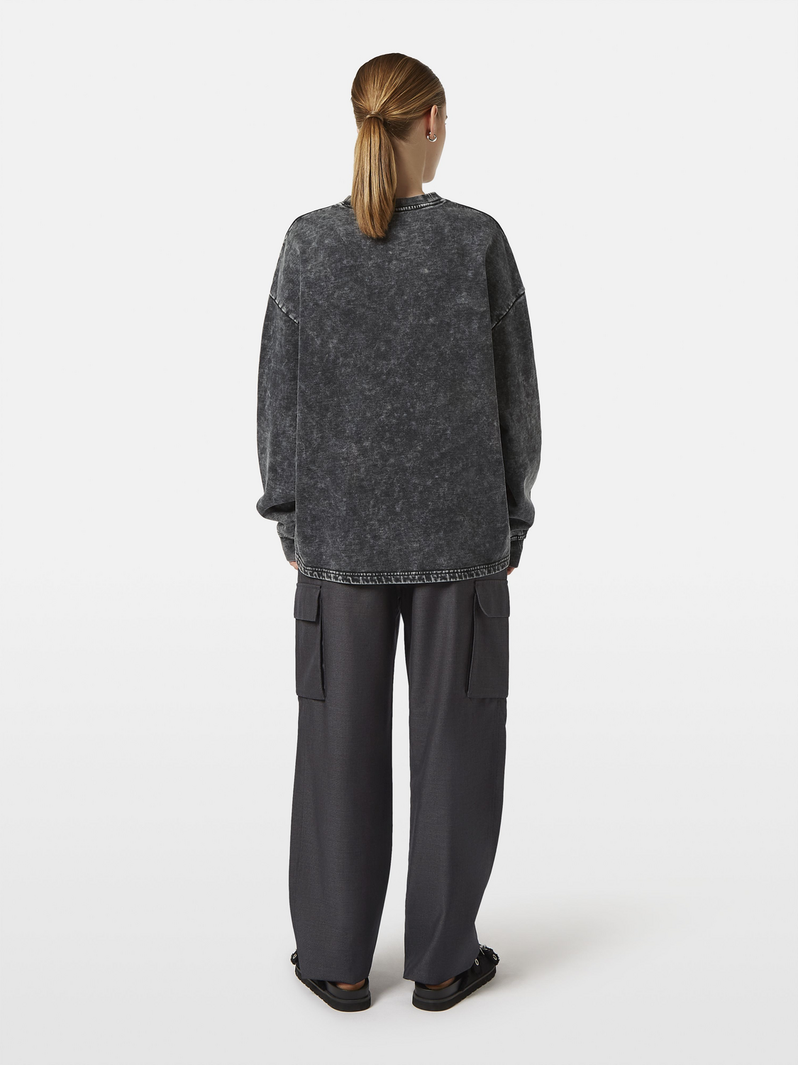 Washed Logo Sweatshirt