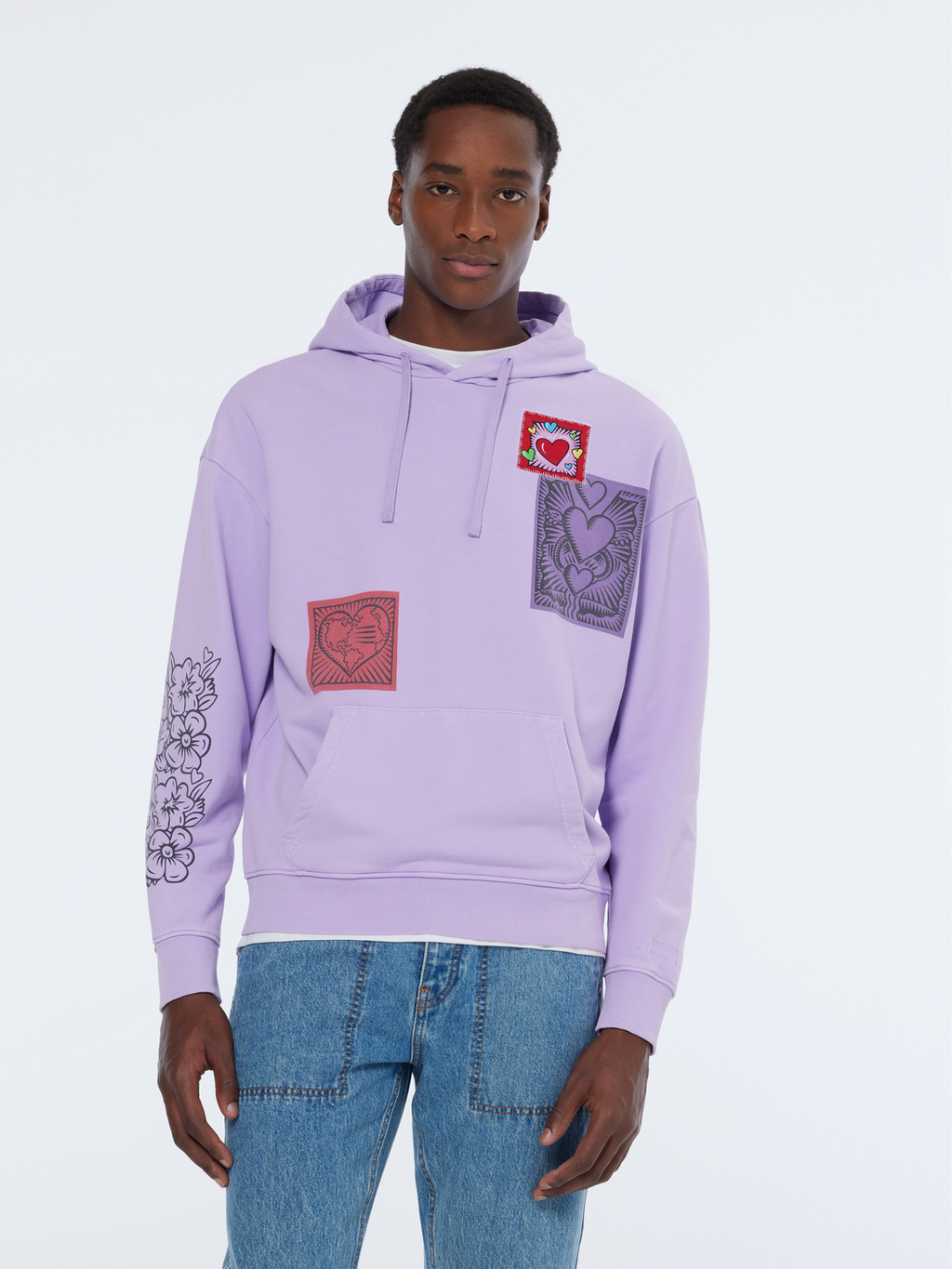 Scotch & Soda x Burton Morris Heart Printed Hoodie