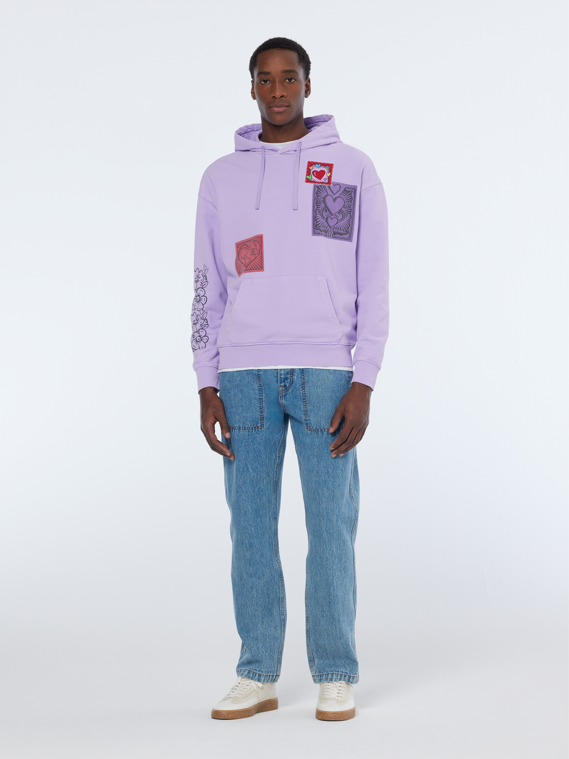 Scotch & Soda x Burton Morris Heart Printed Hoodie