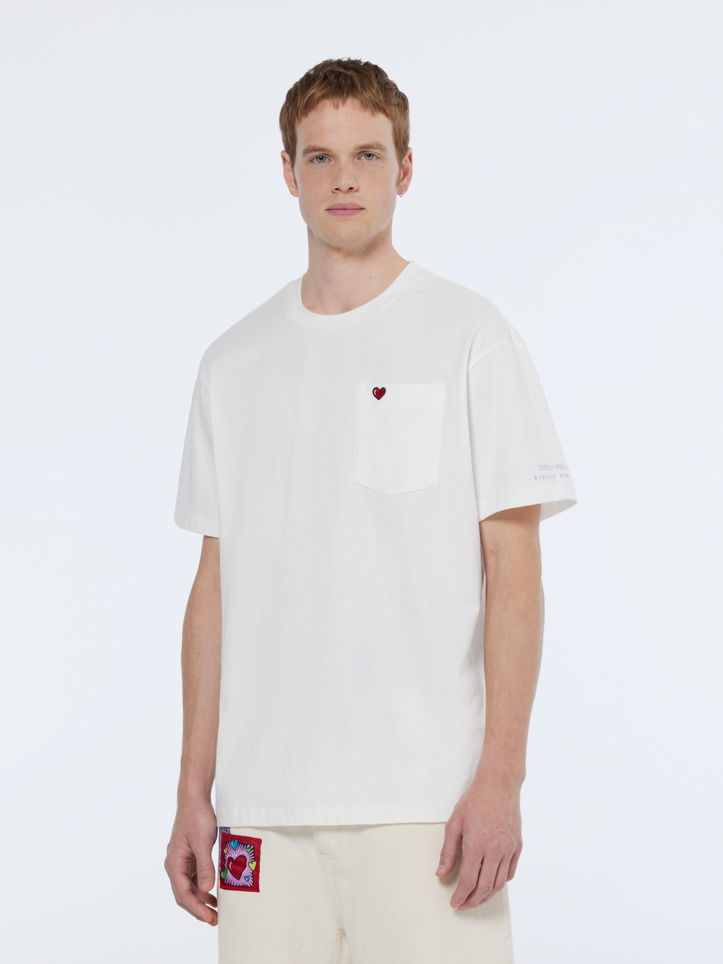 Scotch & Soda x Burton Morris Heart Pocket T-Shirt