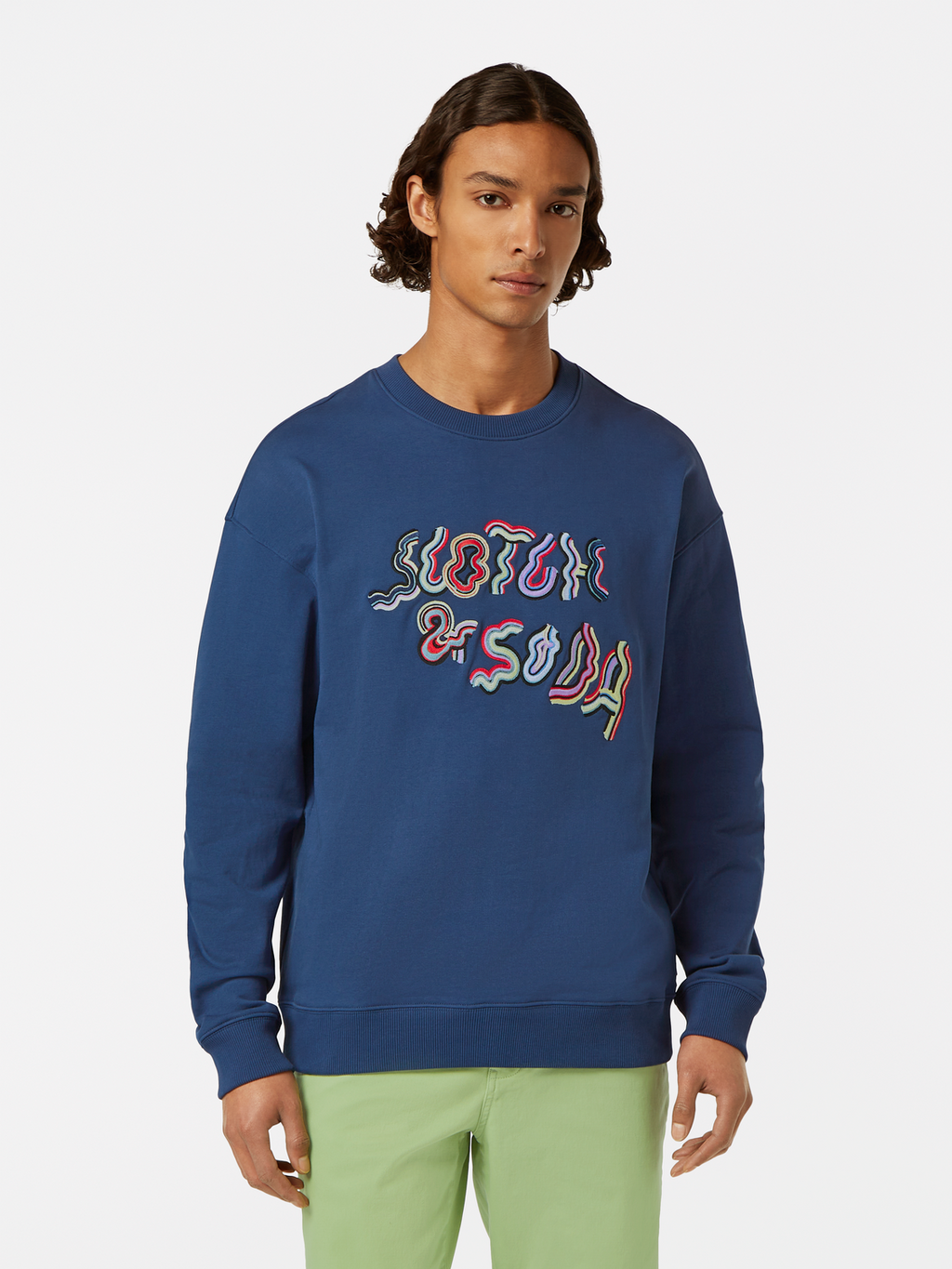 Relaxed-Fit Embroidered Logo Sweatshirt