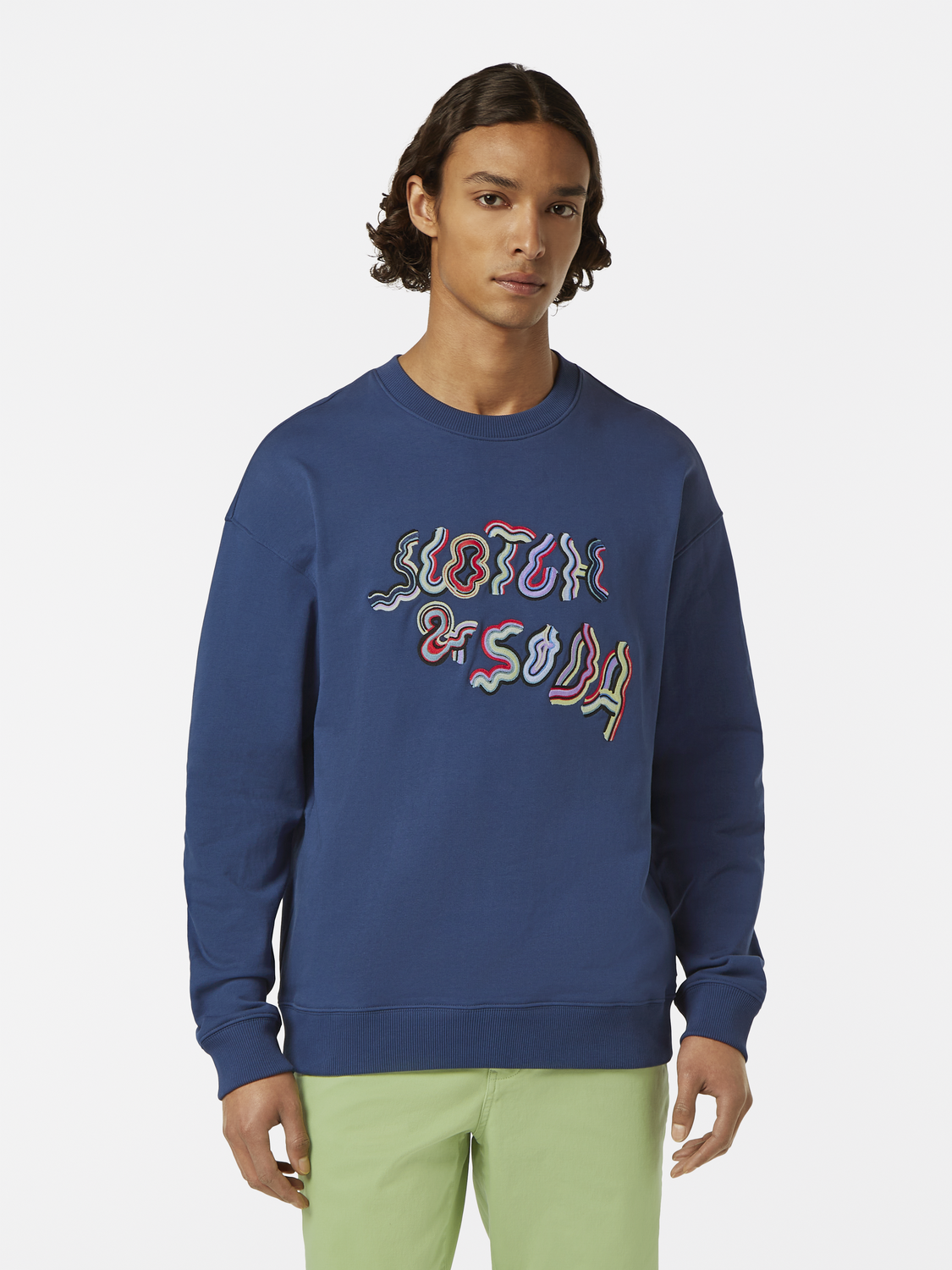 Relaxed-Fit Embroidered Logo Sweatshirt