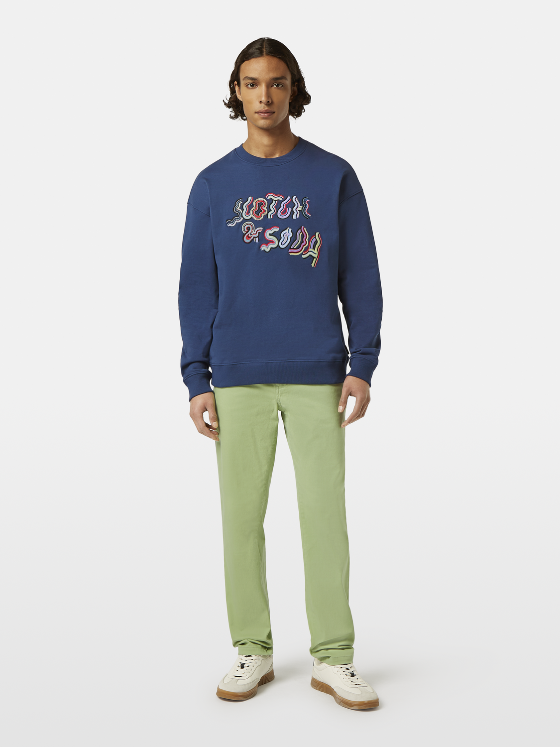 Relaxed-Fit Embroidered Logo Sweatshirt