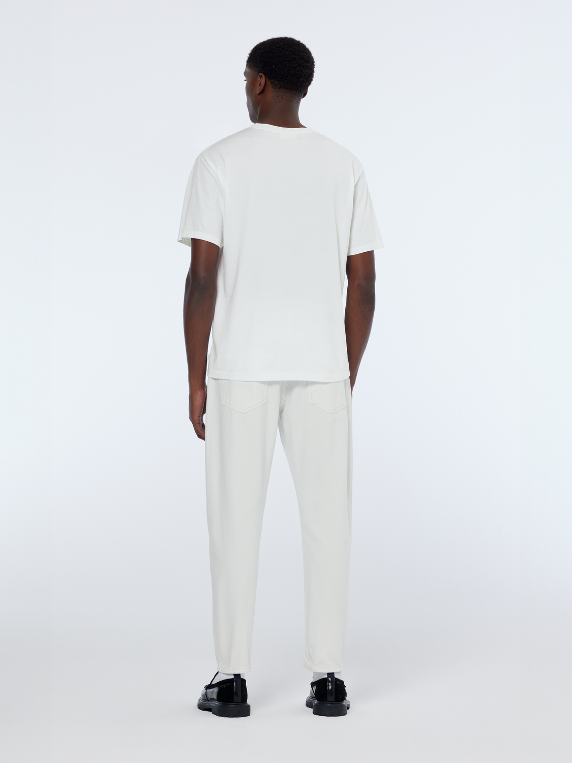 Dean Loose Taper Jeans | Tennis White
