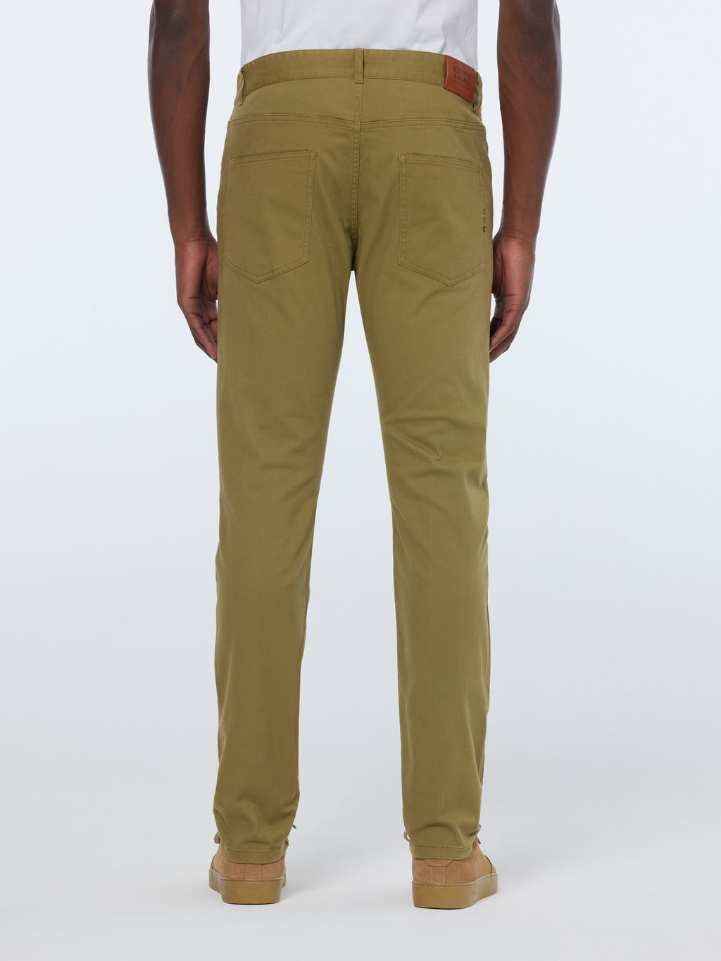 Ralston Washed Cotton Blend Chino Pant