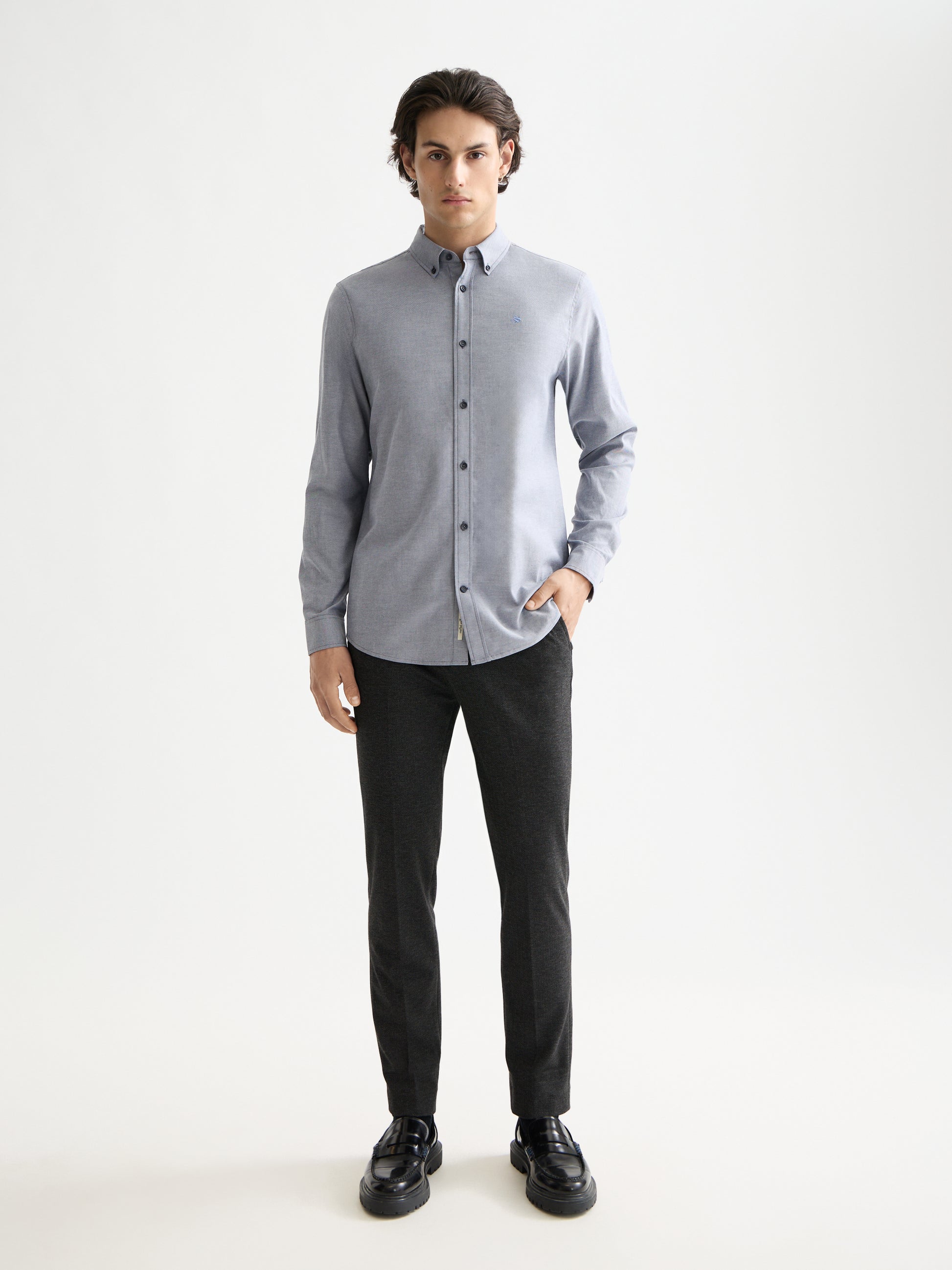 Seasonal Core - Mott - Tailored Jersey Yarn Dyed Chino