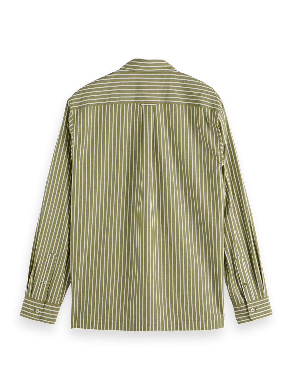 Striped Relaxed-Fit Poplin Shirt