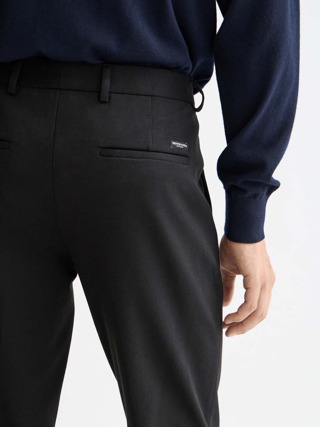 Core Mott Tailored Knitted Yarn Dyed Chino