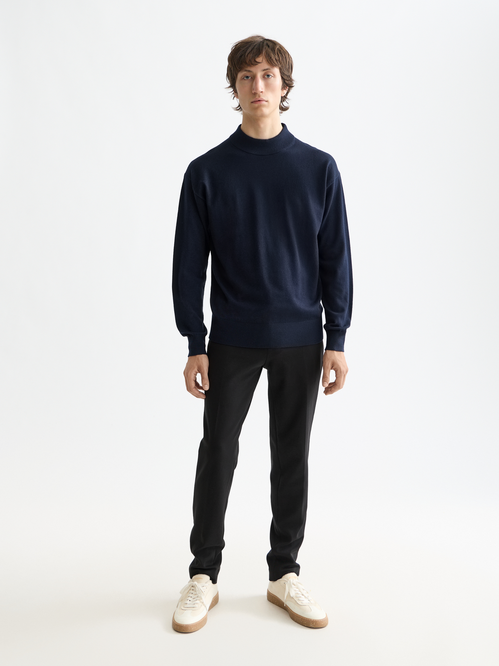 Core Mott Tailored Knitted Yarn Dyed Chino