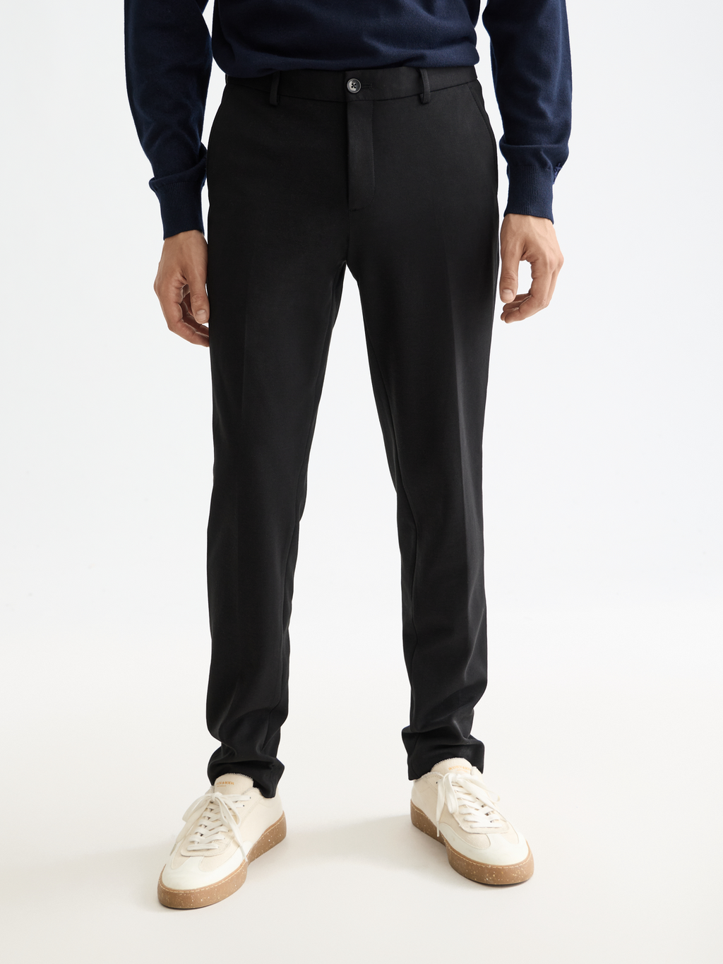 Core Mott Tailored Knitted Yarn Dyed Chino