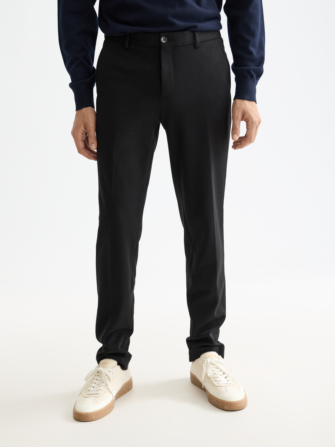 Core Mott Tailored Knitted Yarn Dyed Chino
