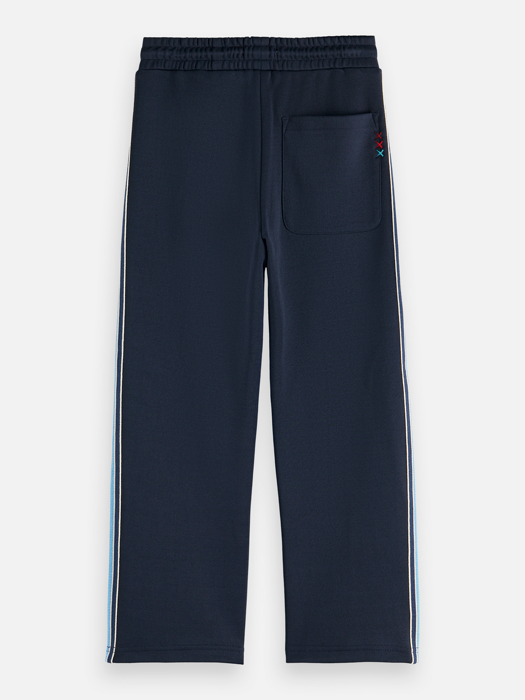 Boys' Interlock Straight-Fit Track Pants