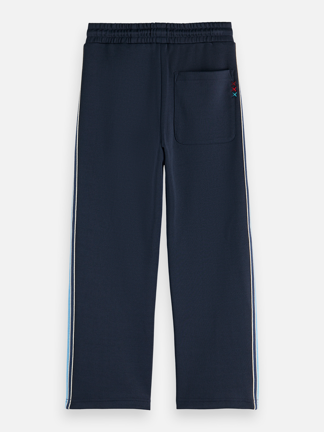 Boys' Interlock Straight-Fit Track Pants