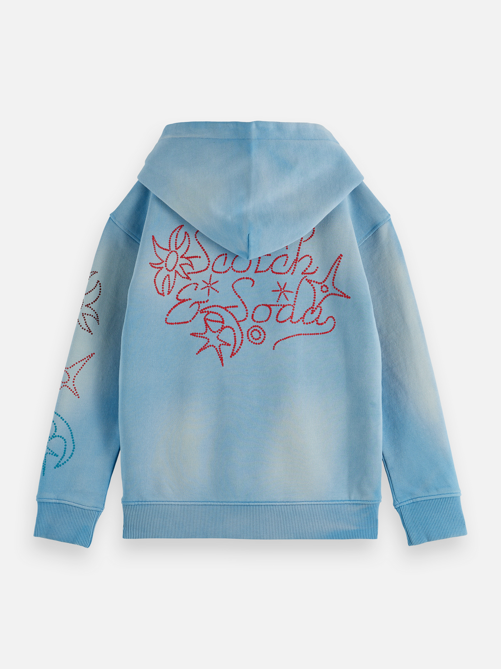 Boys' Artwork Relaxed-Fit Washed Hoodie