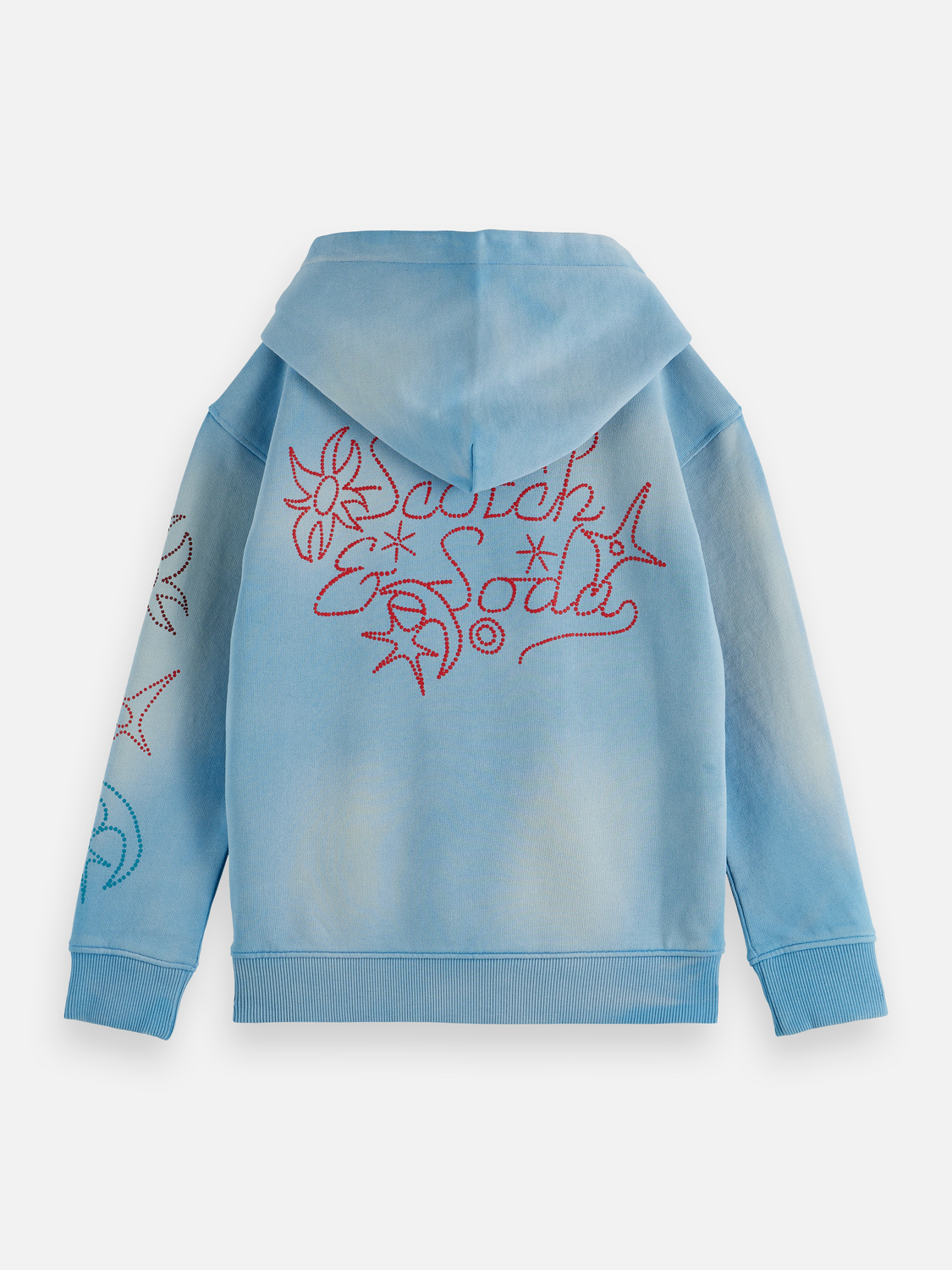 Boys' Artwork Relaxed-Fit Washed Hoodie