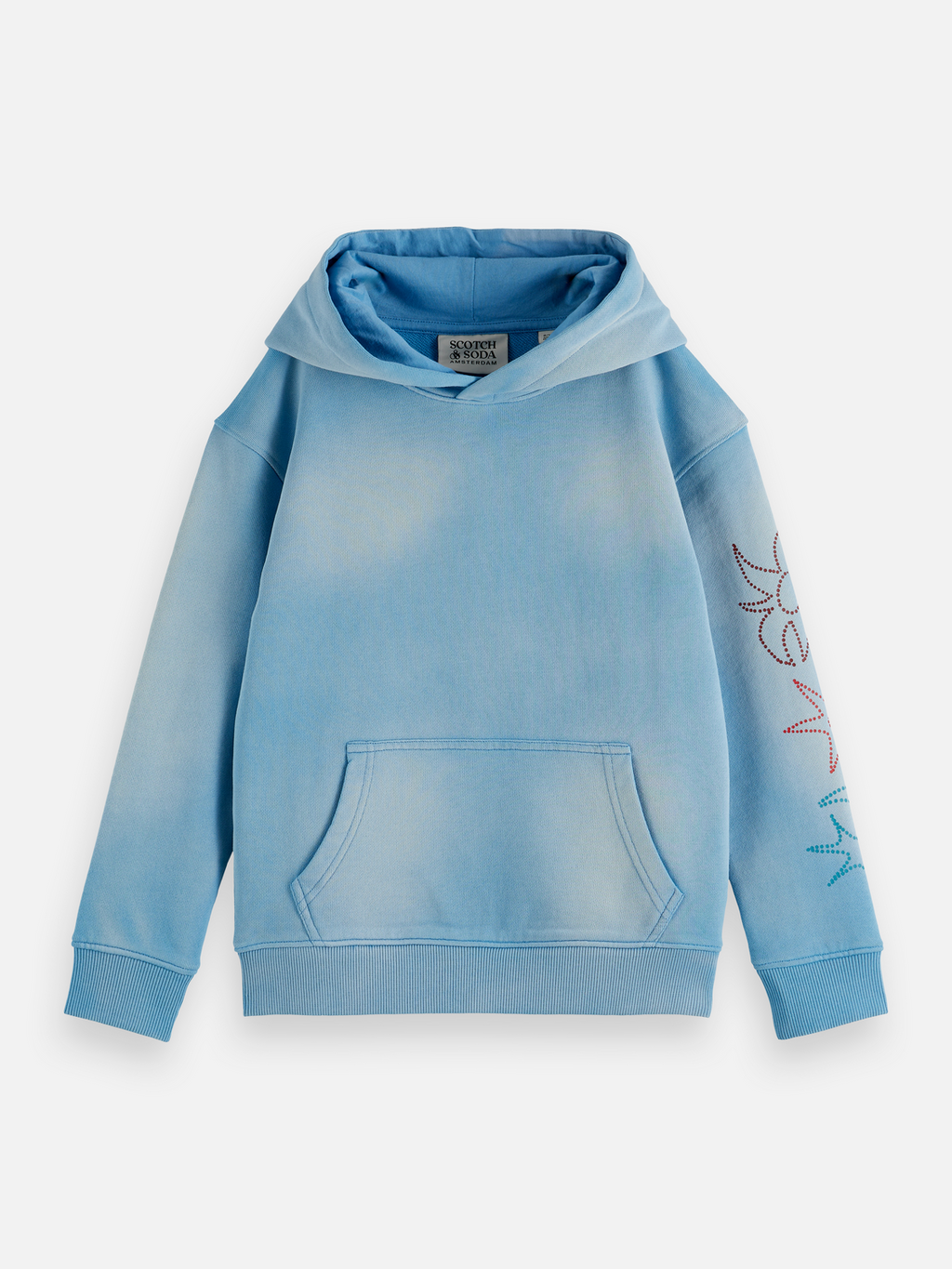 Boys' Artwork Relaxed-Fit Washed Hoodie