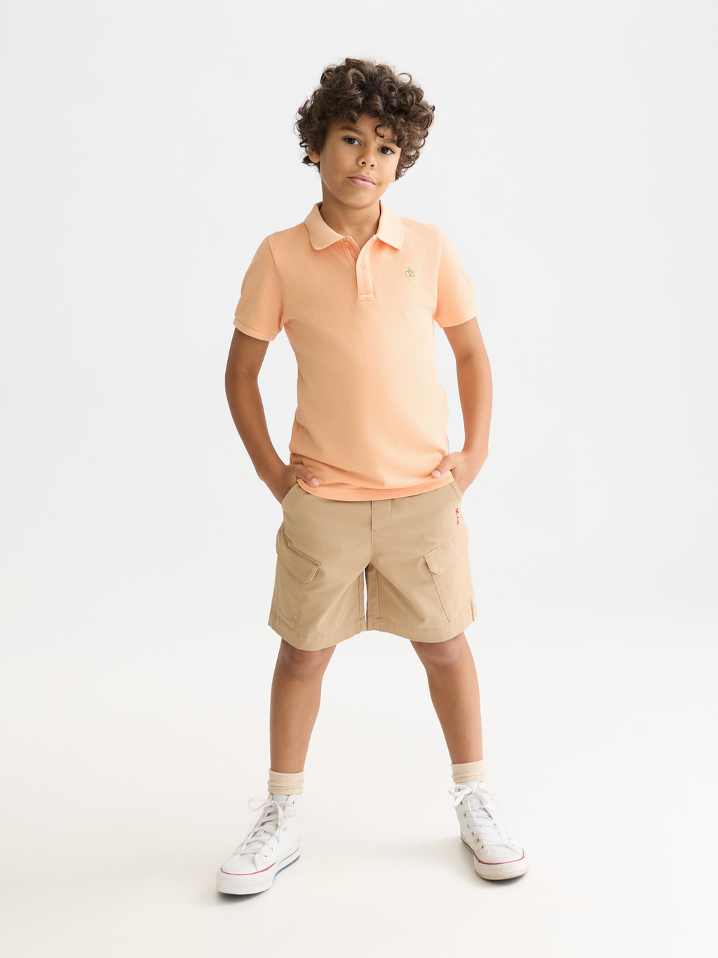Boys' Essentials – Chest Embroidery Pique Polo