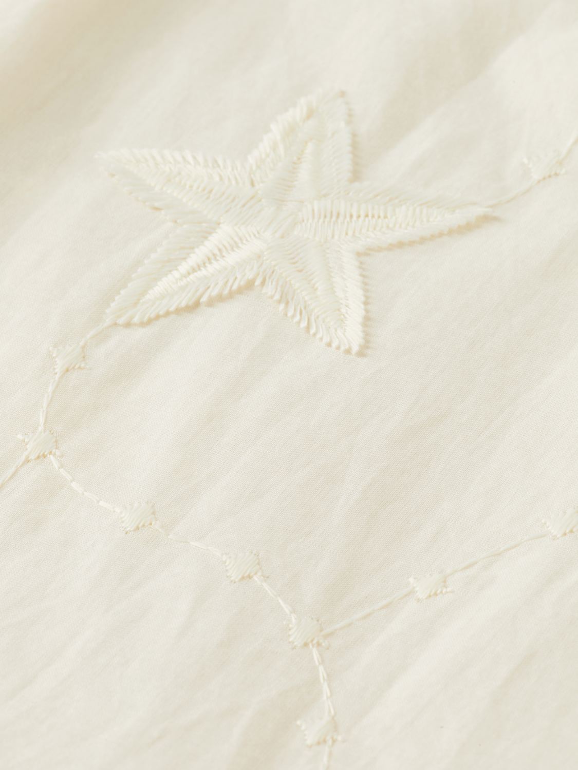 Girls' Fringe Embroidered Long-Sleeve Dress