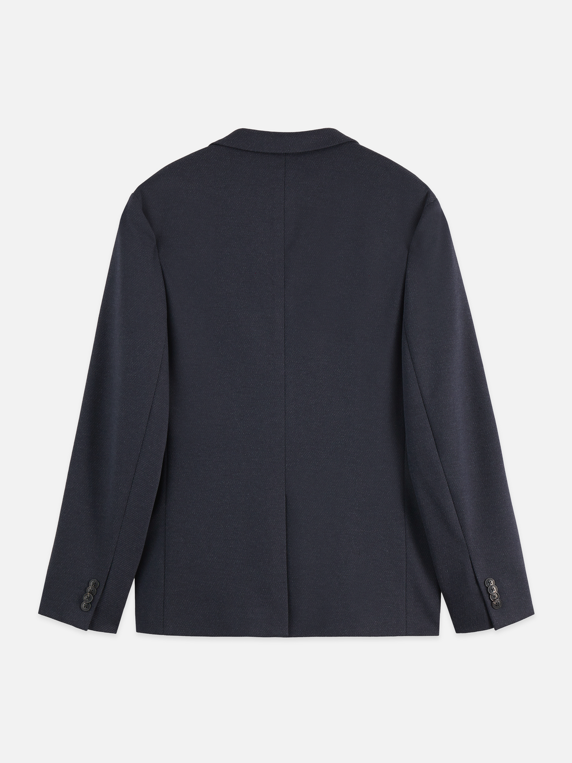 Tailored Notch Lapel Yarn Dyed Jersey Regular-Fit Blazer