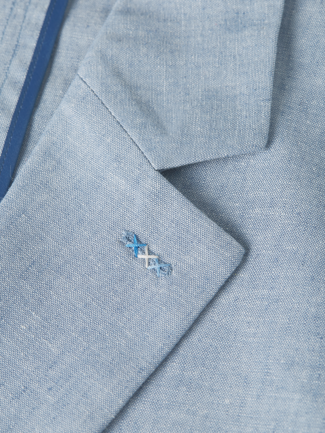 Unconstructed Linen-blend Relaxed-Fit Blazer