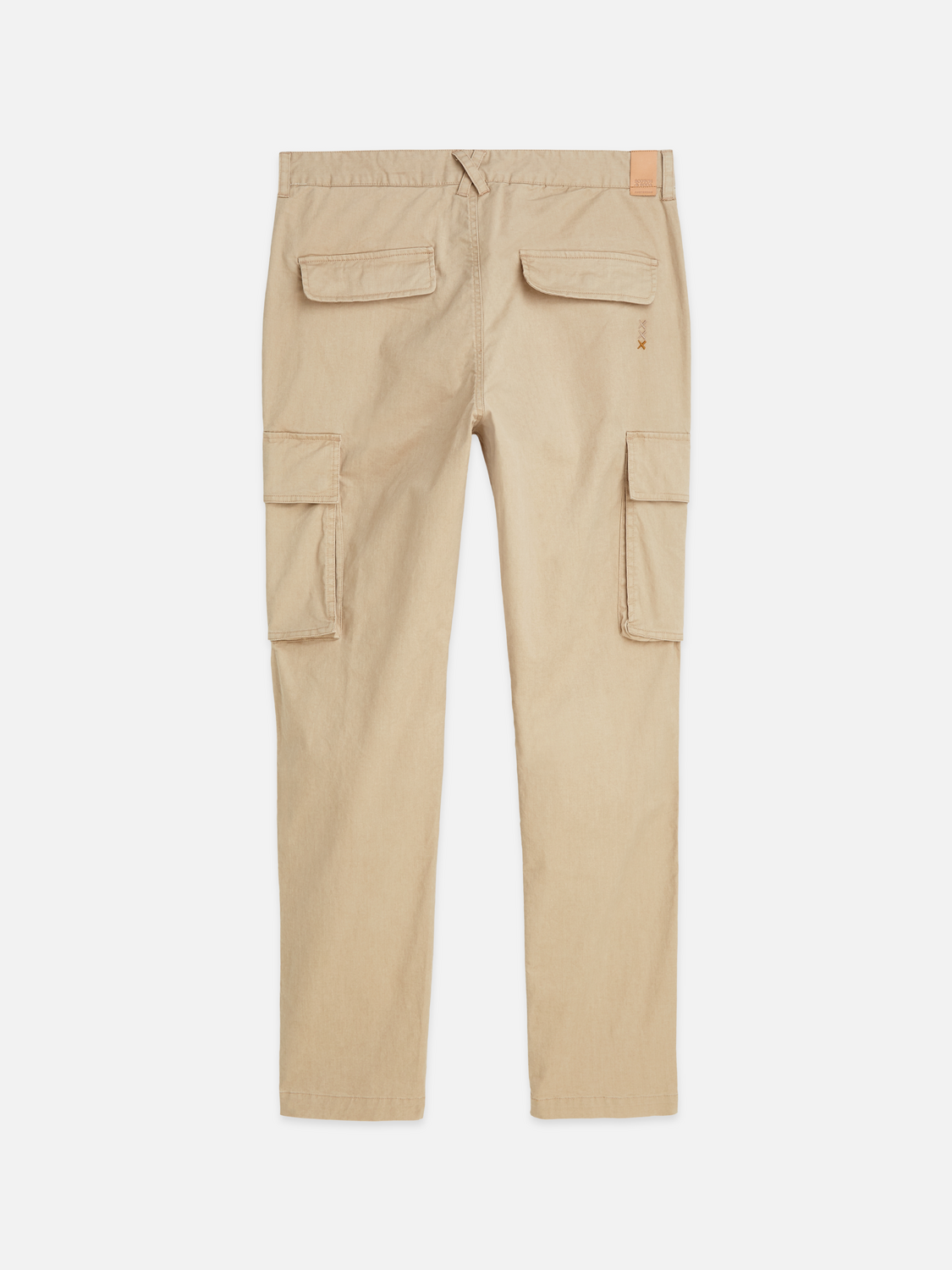 Stuart Washed Cotton-Blend Regular Slim-Fit Cargo