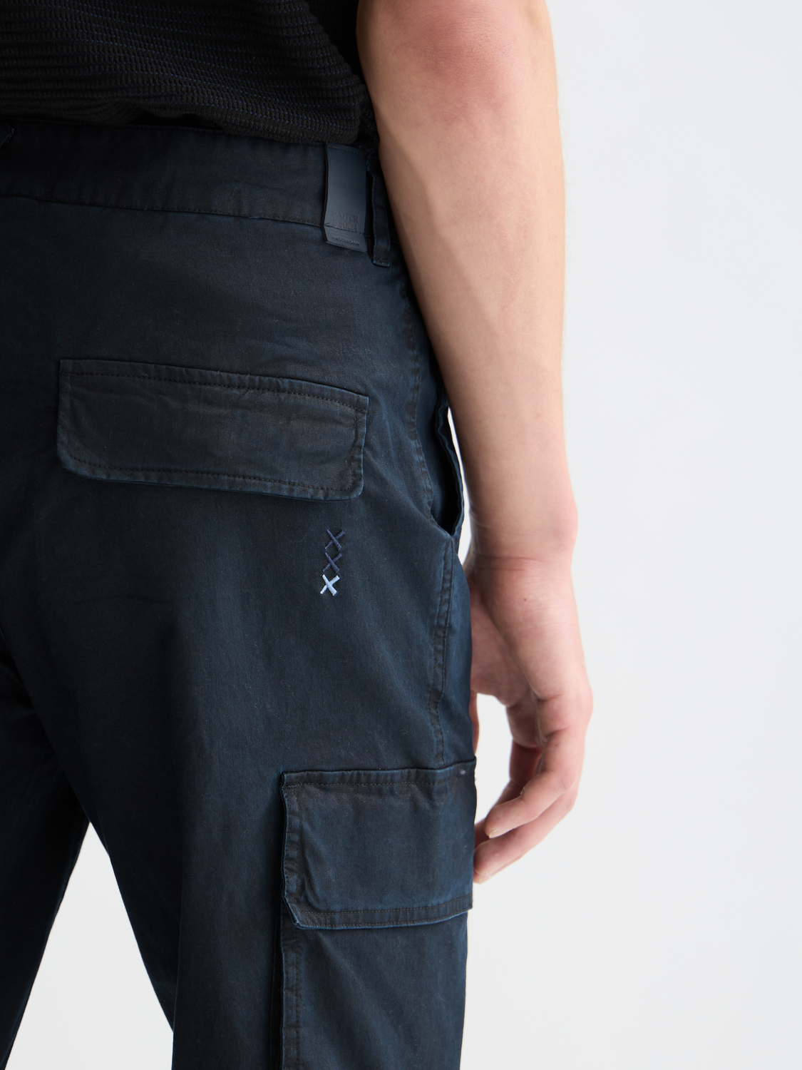 Stuart Washed Regular Slim Fit Cargo Pants