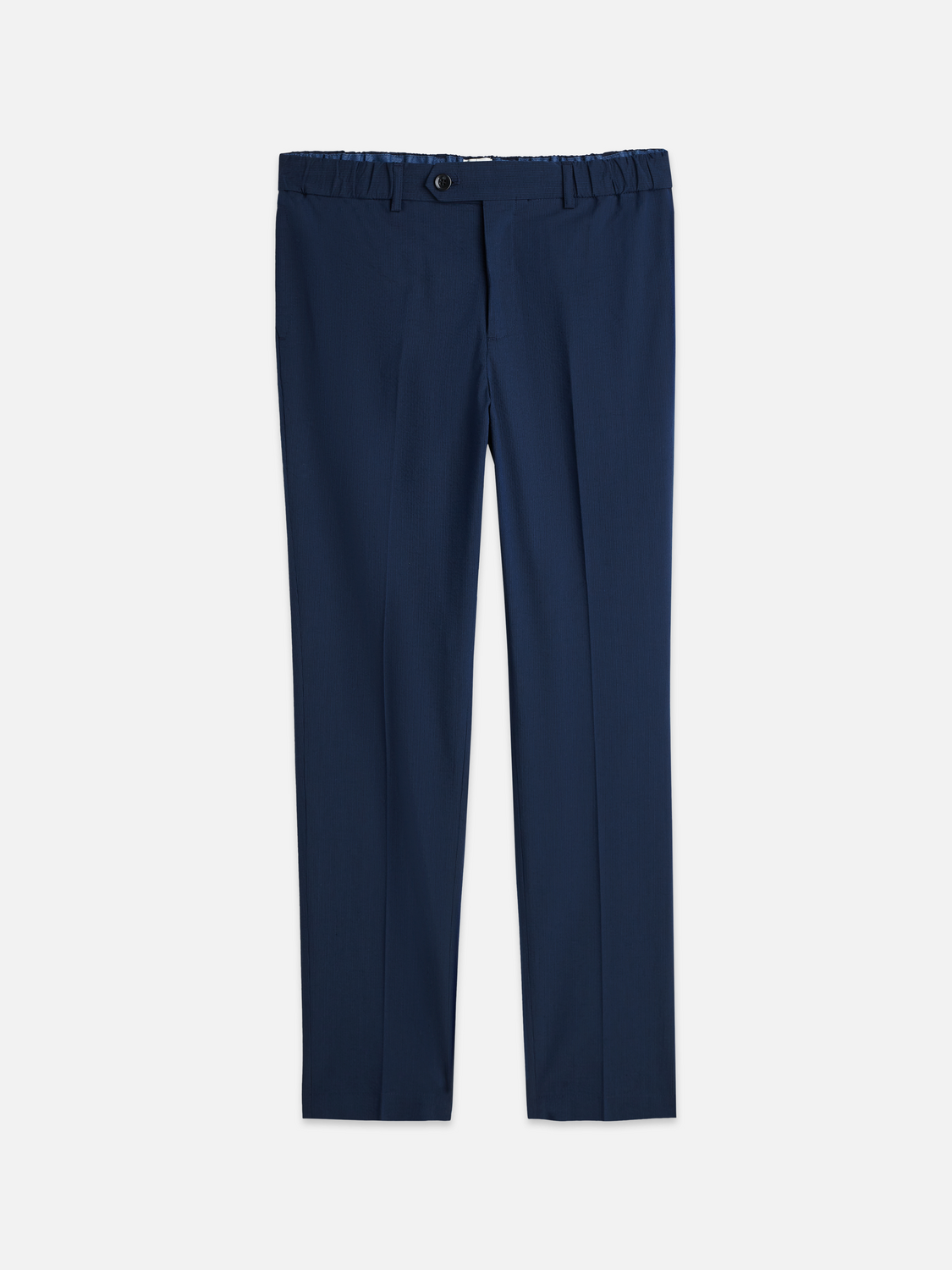 Warren Seersucker Cotton-Blend Regular Straight-Fit Jogger