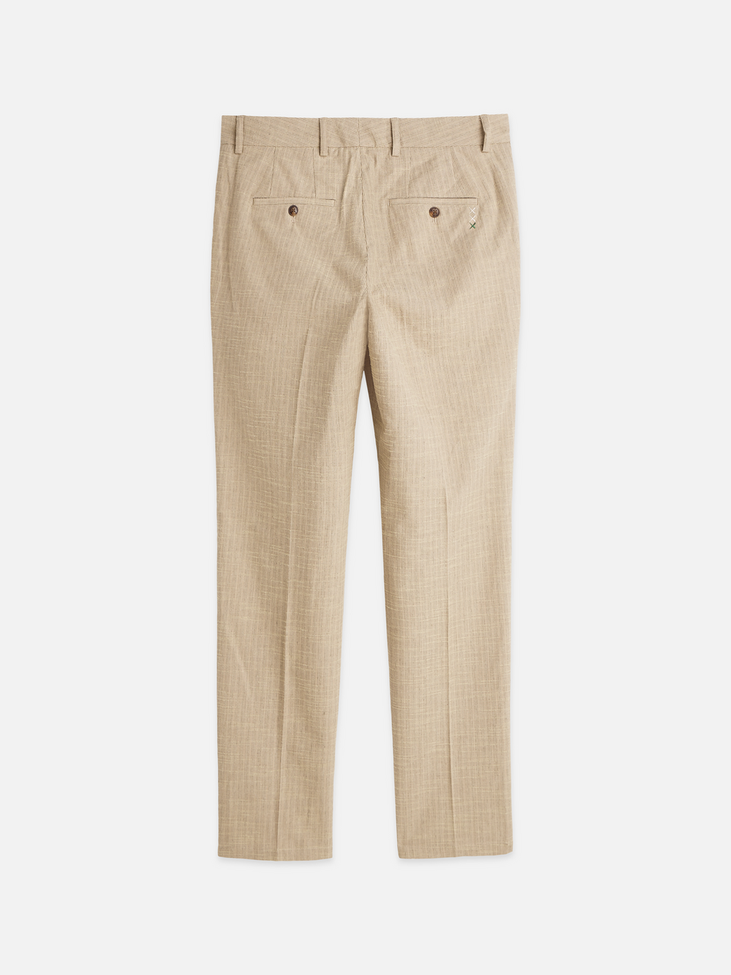 Stuart Structured Linen-Blend Slim-Fit Chino