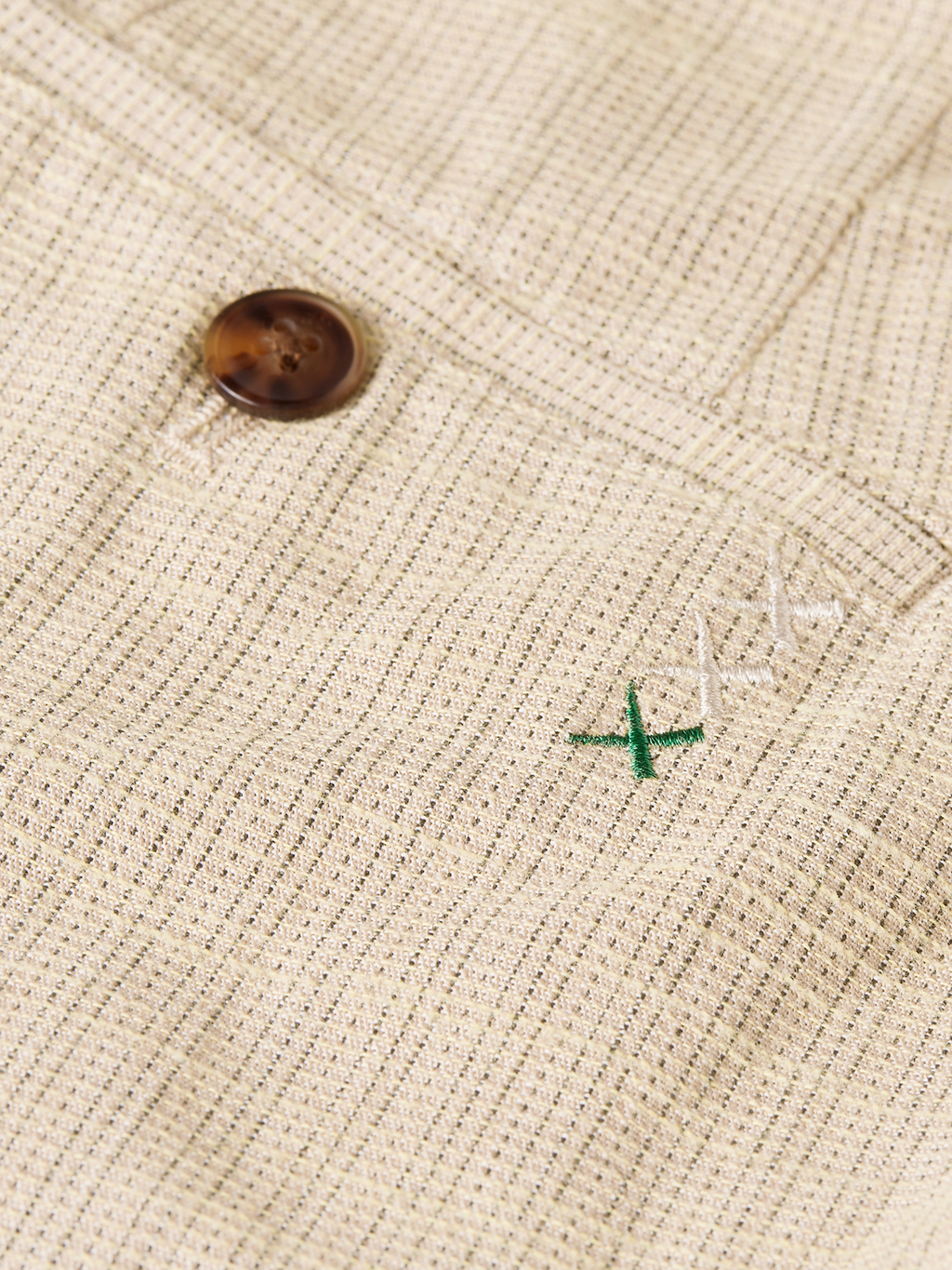 Stuart Structured Linen-Blend Slim-Fit Chino