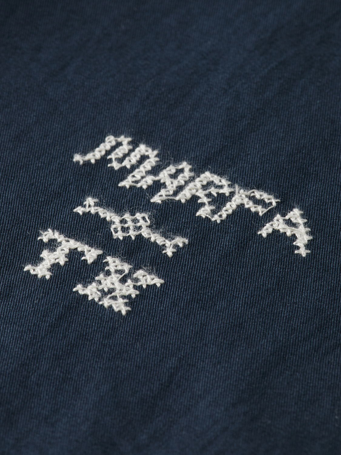 Embroidered Cotton-Blend Relaxed Straight-Fit Chino