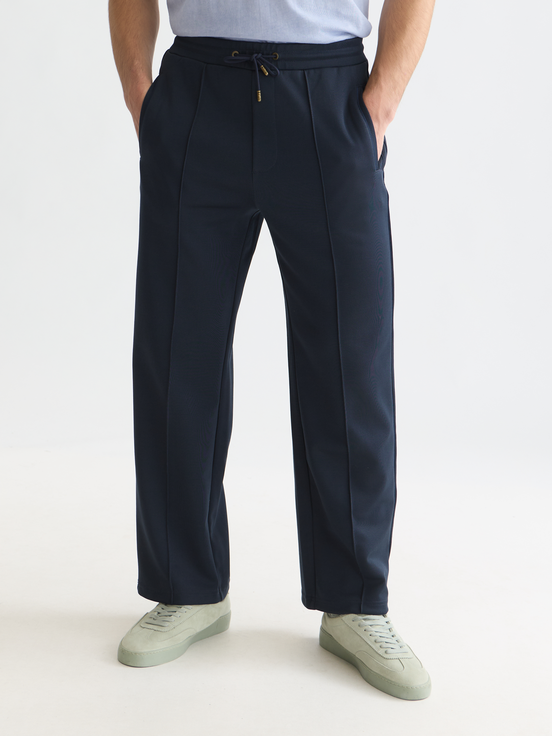 Interlock Relaxed Straightfit Track Pant