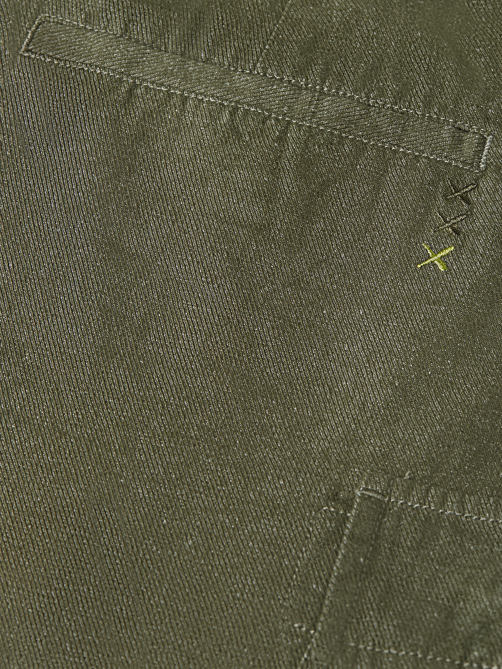 Linen-Blend Relaxed-Fit Cargo Bermuda Shorts