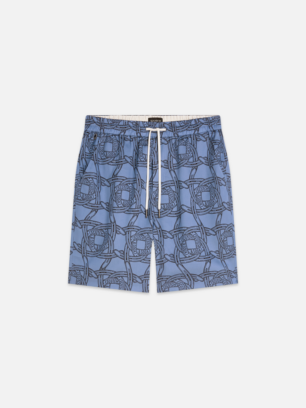 Fave Printed Tencel Relaxed-Fit Bermuda Shorts