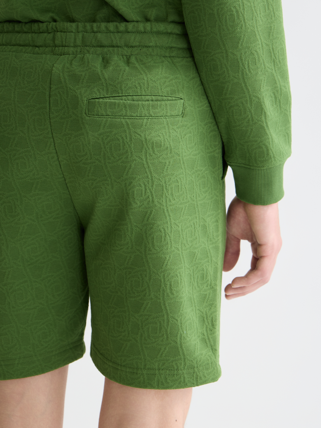 Jacquard Regular-Fit Shorts