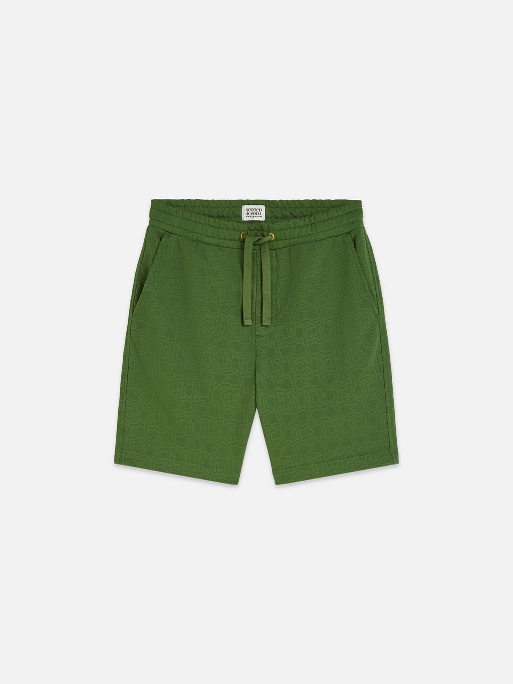 Jacquard Regular-Fit Shorts