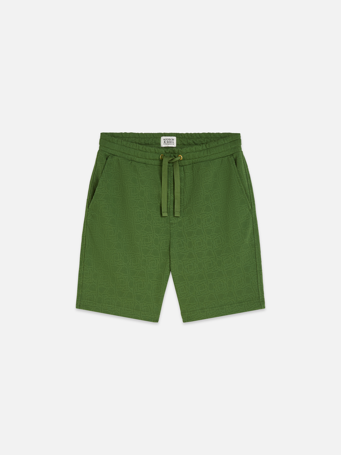 Jacquard Regular-Fit Shorts