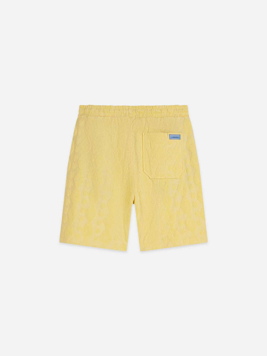 Fave Terry Jacquard Relaxed-Fit Bermuda Shorts