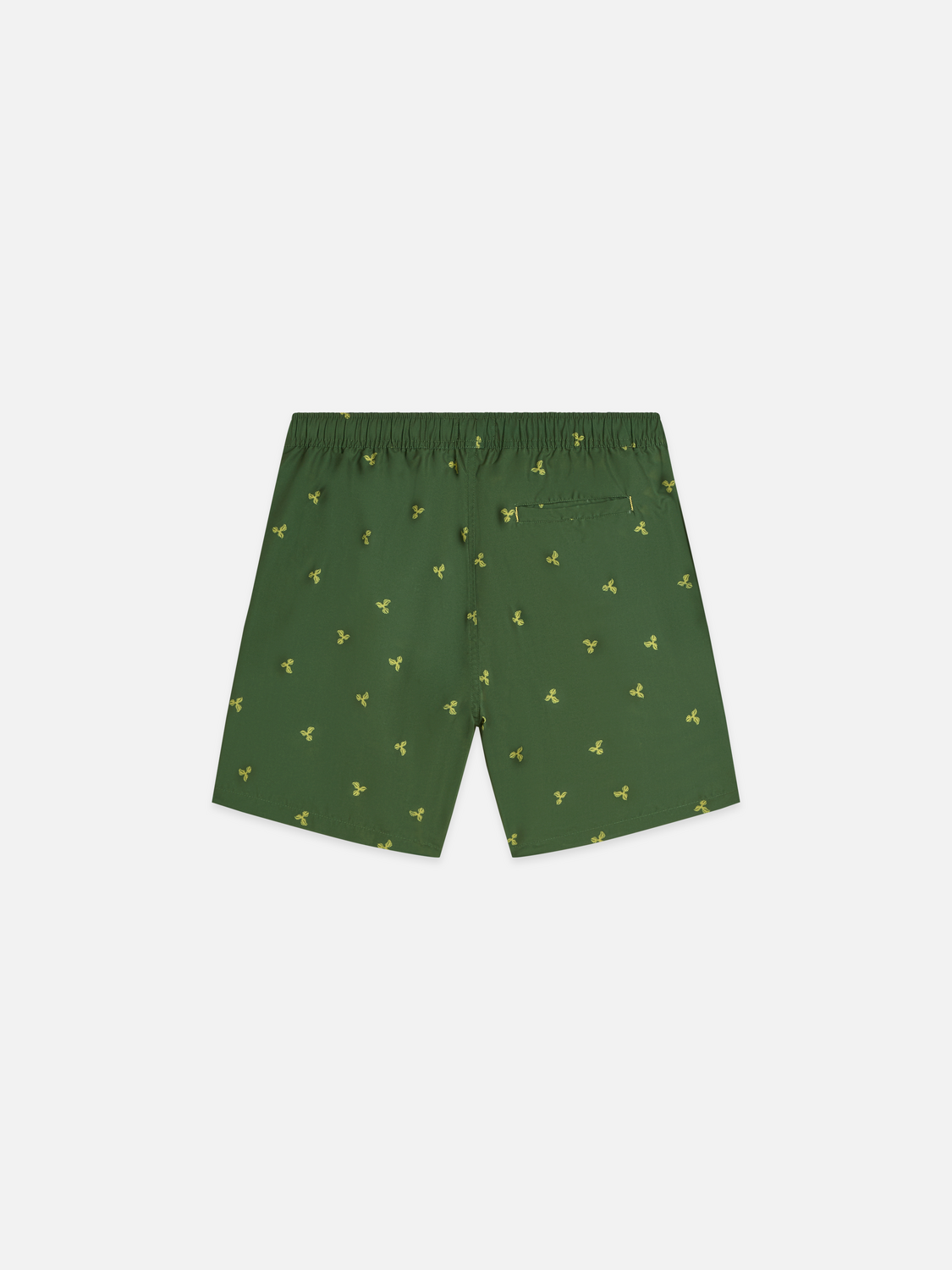 Mini Print Mid-Length Swim Shorts