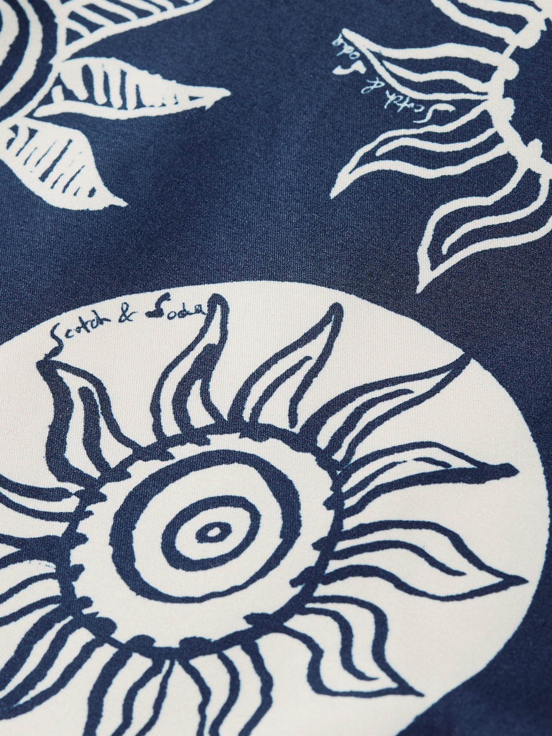 Printed Longlength Swim Shorts