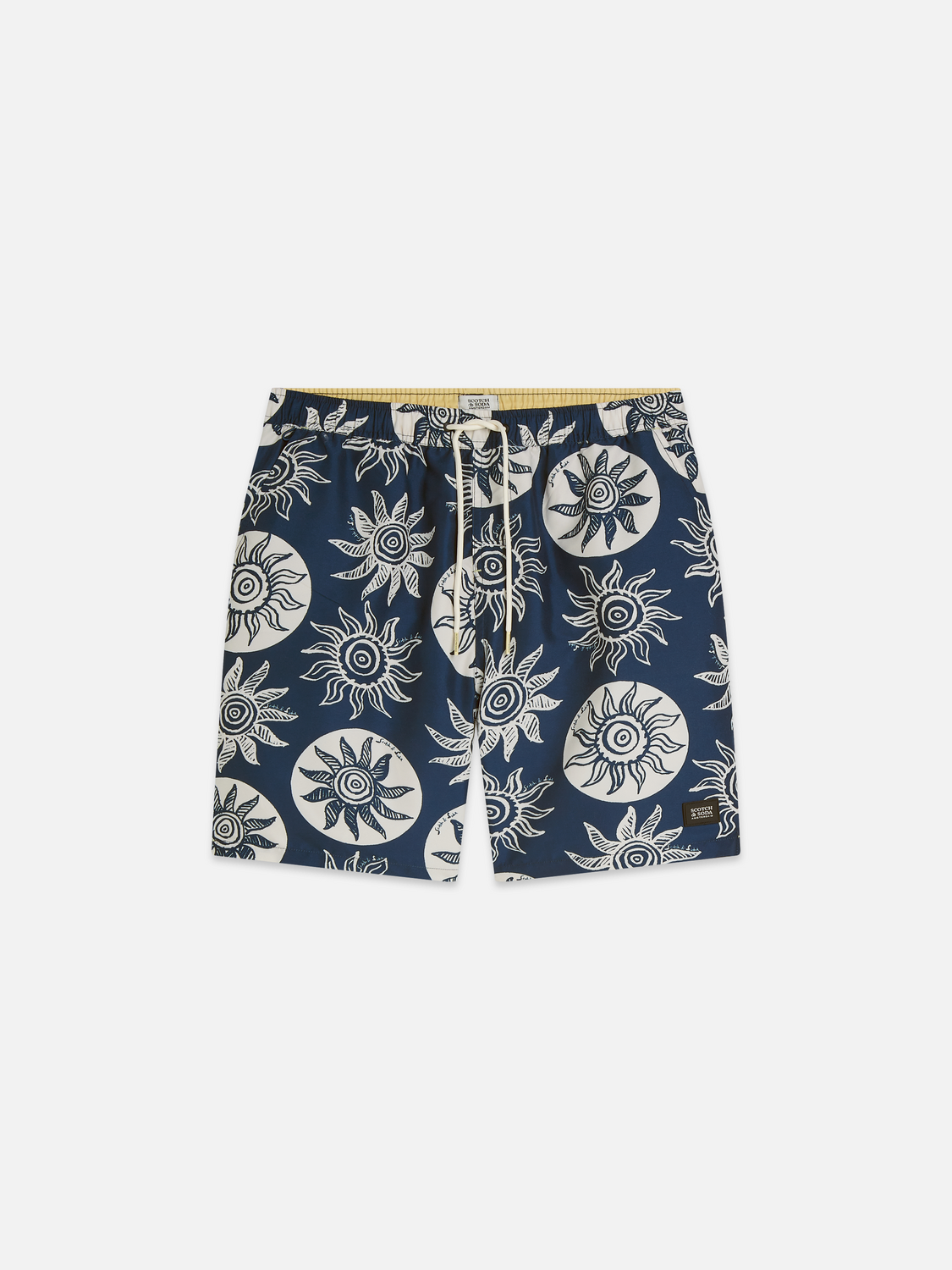 Printed Longlength Swim Shorts