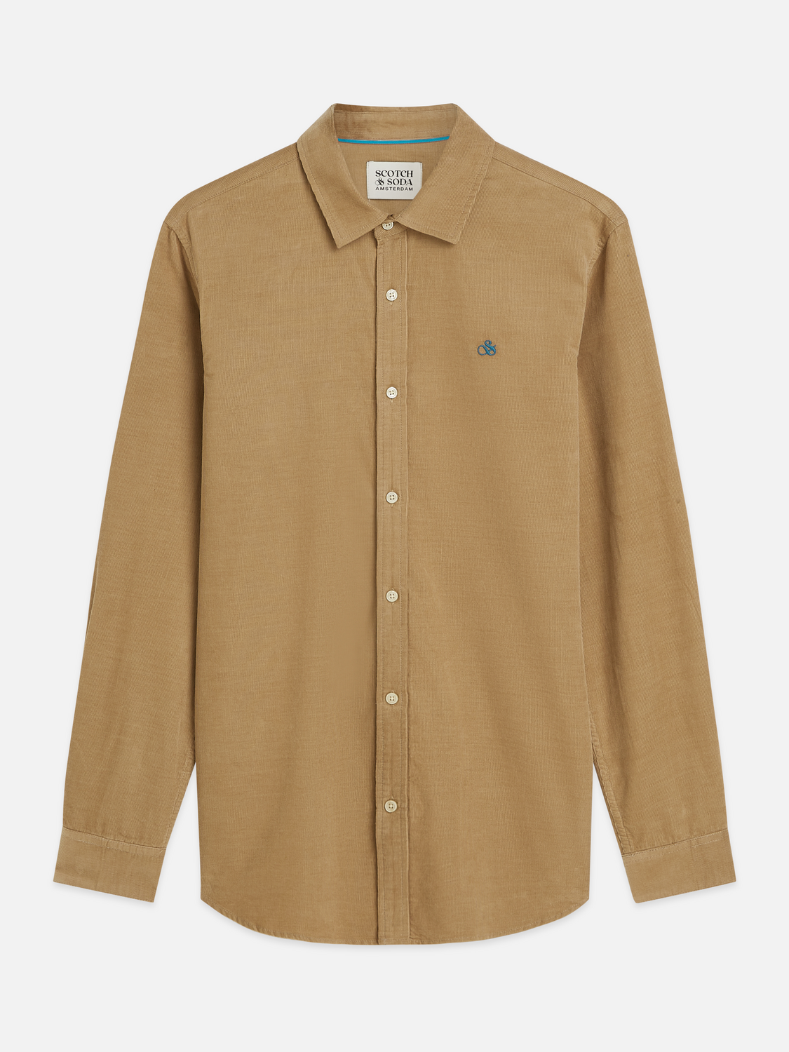 Lightweight Corduroy Regular-Fit Shirt