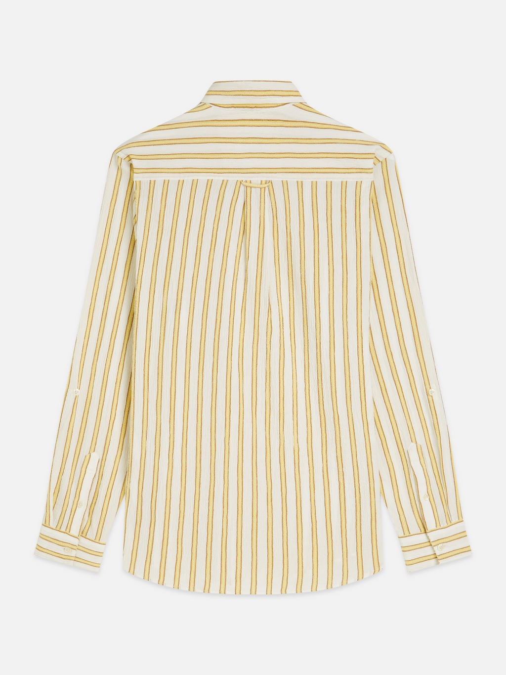 Striped Crinkle Structure Regularfit Shirt