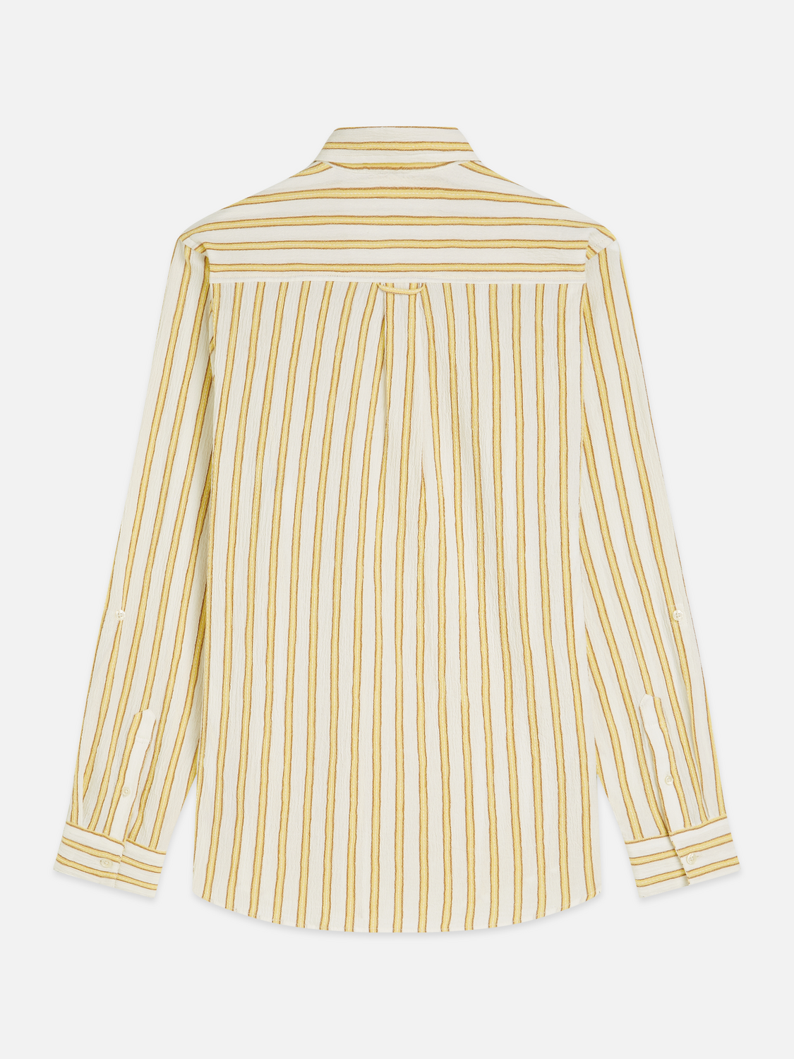 Striped Crinkle Structure Regularfit Shirt