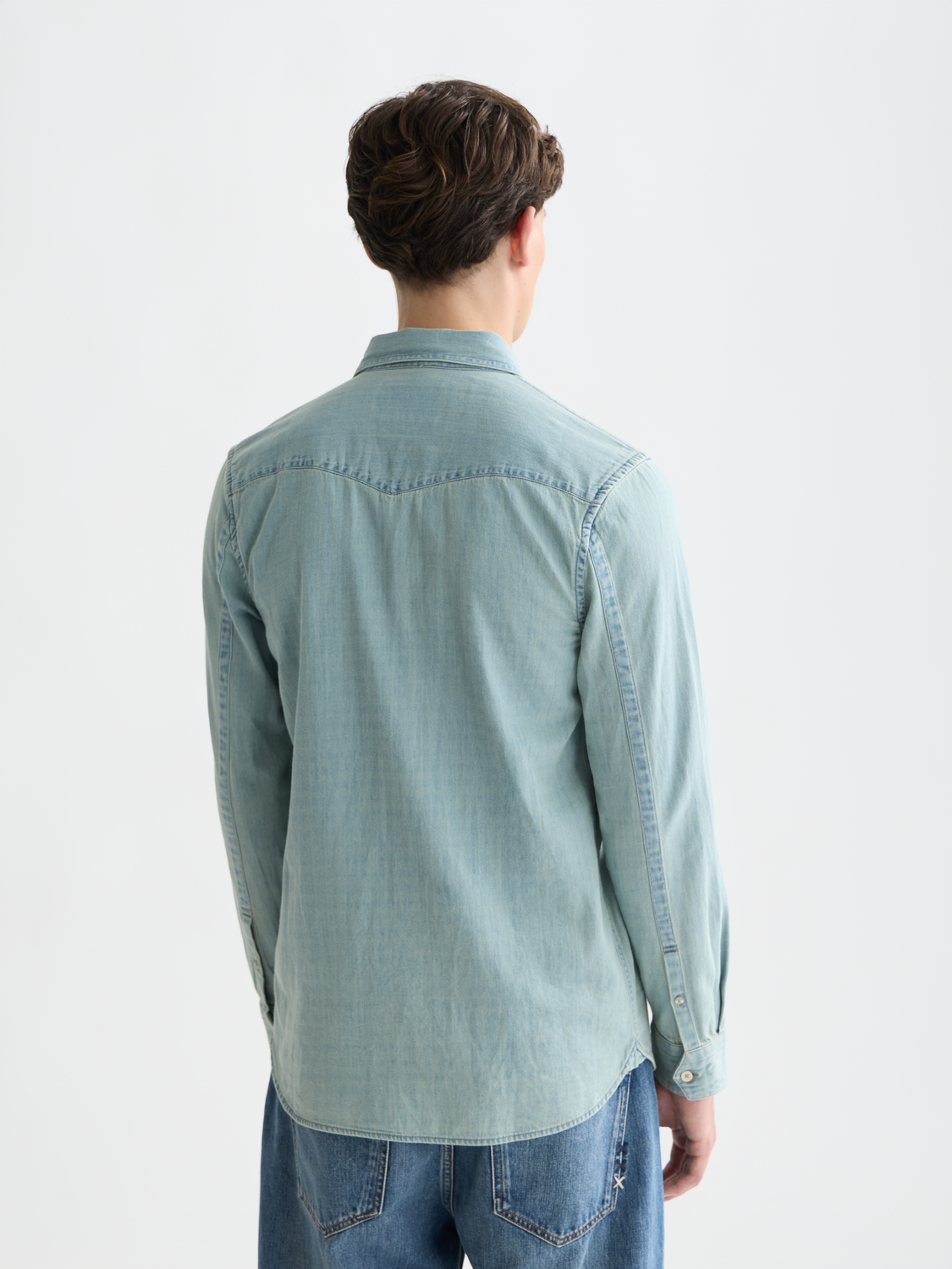 Chic Denim Western Regular-Fit Shirt