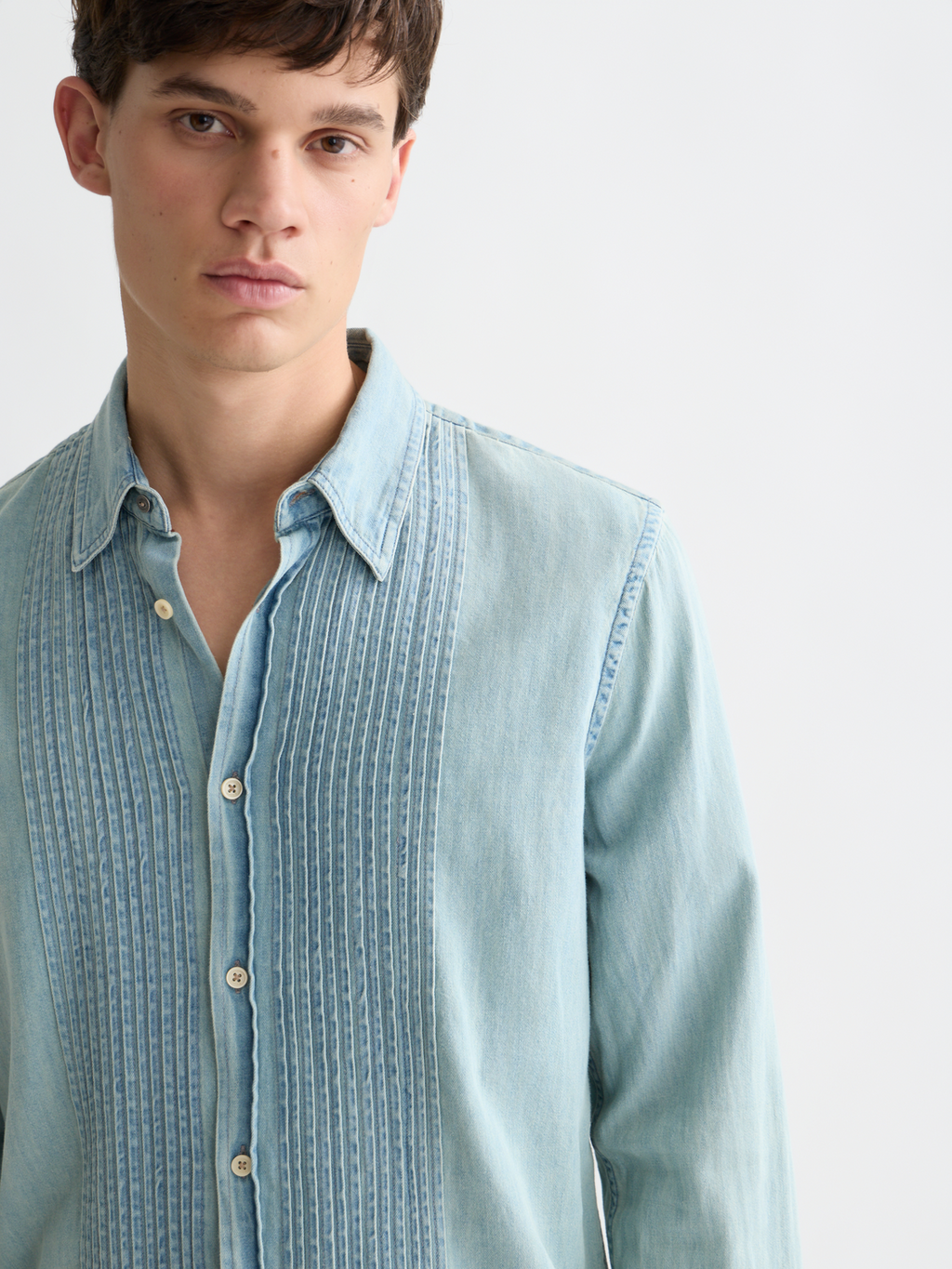 Chic Denim Western Regular-Fit Shirt