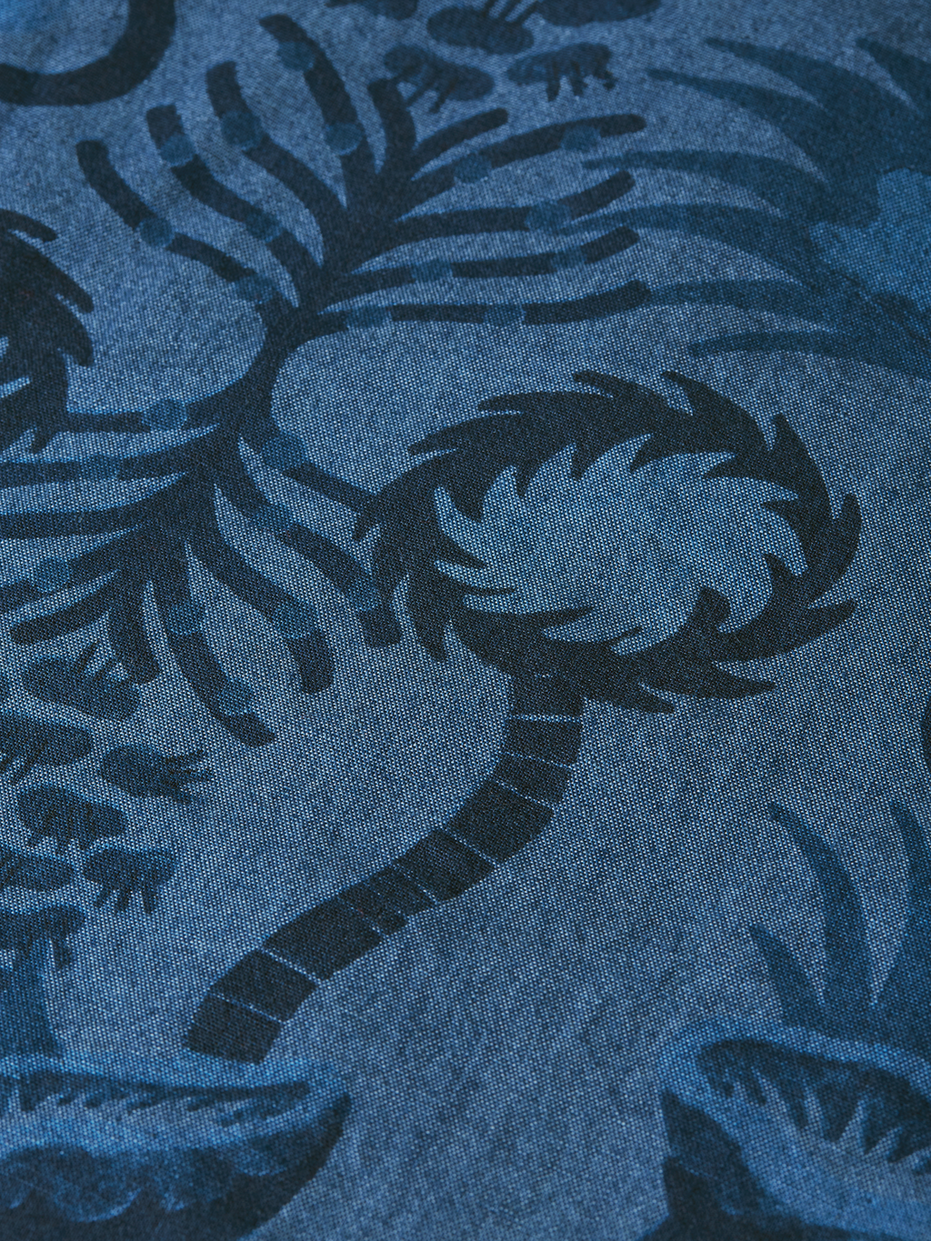 Printed Chambray Shirt